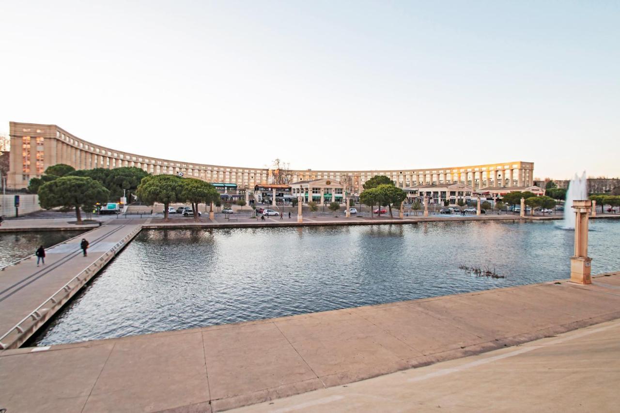 Appartement Cosy , Vue Imprenable, Parking Prive Montpellier Exterior foto